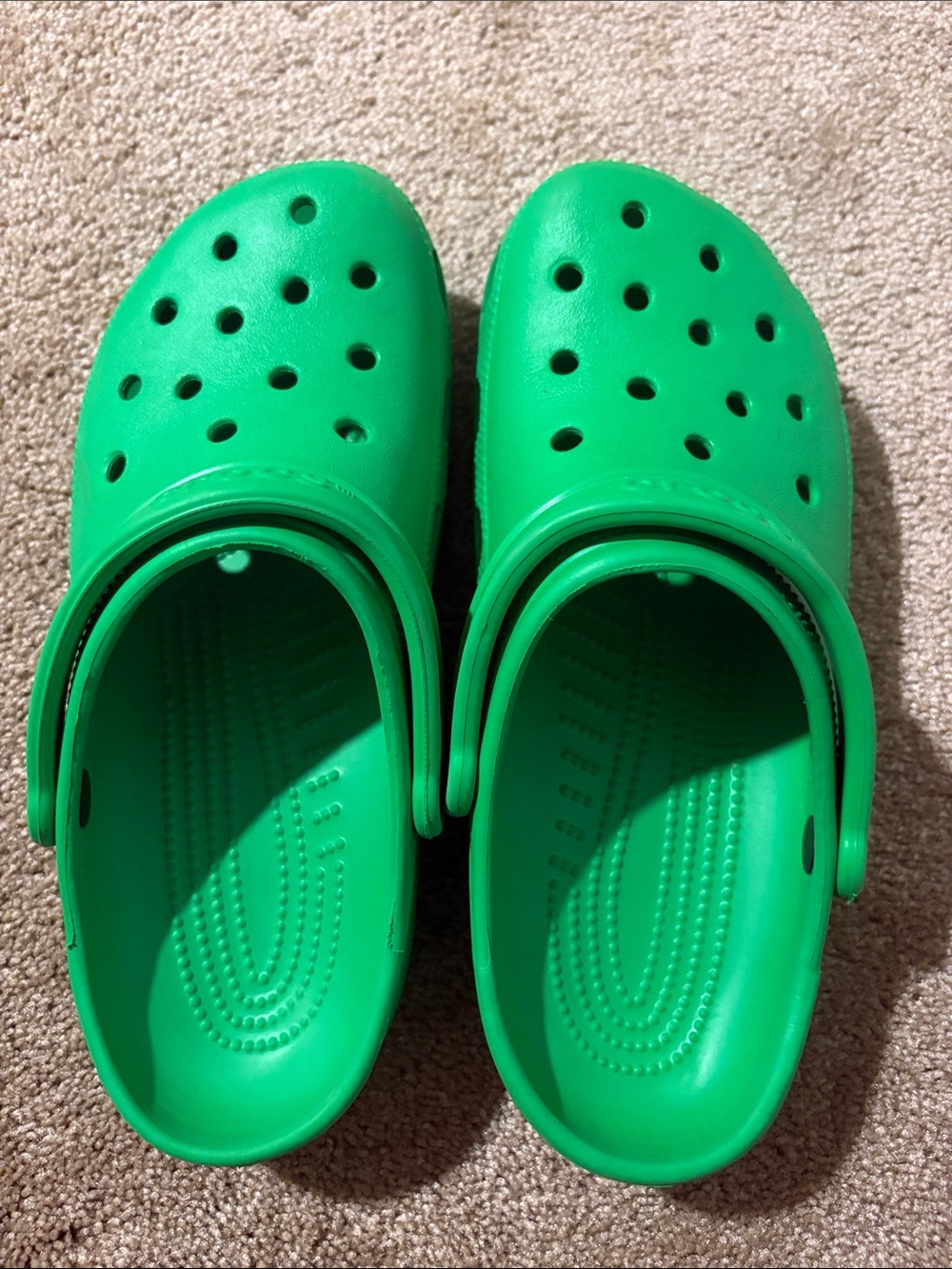 CROCS Bright Green Classic Clog